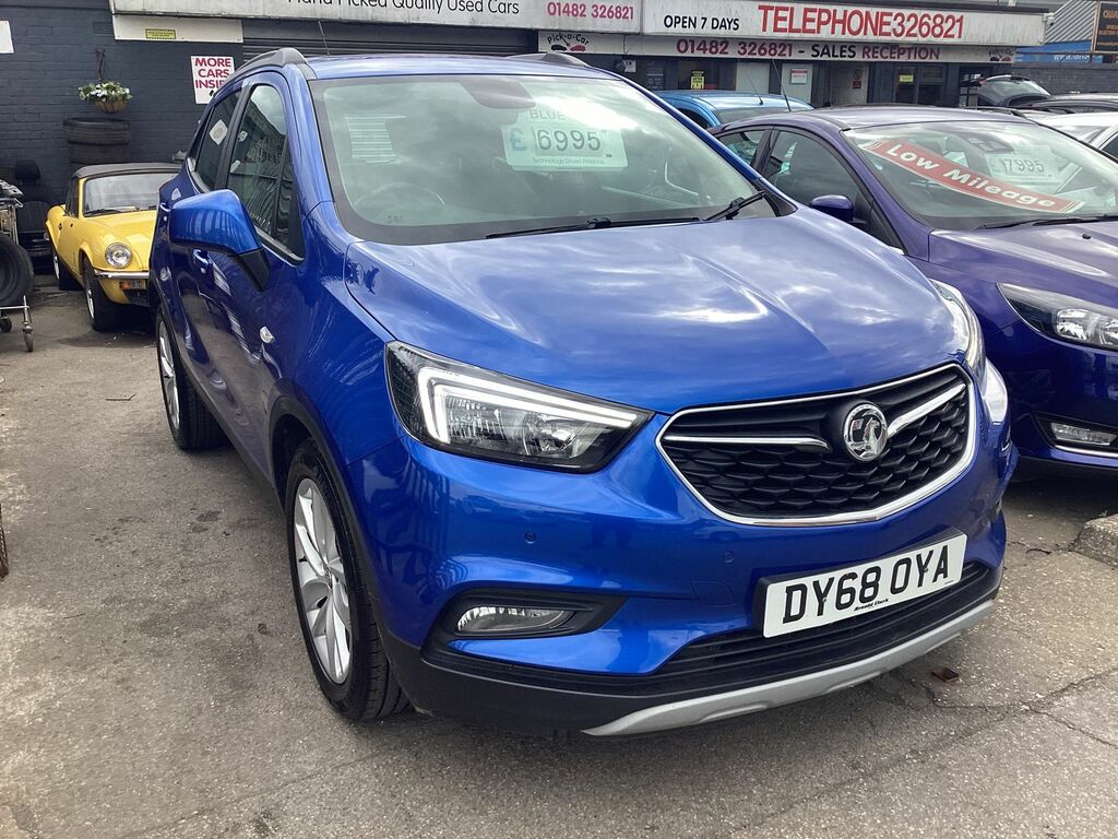 Vauxhall Mokka X 1.4L Active Ecotec Ss Suv Euro DY68OYA Blue #4