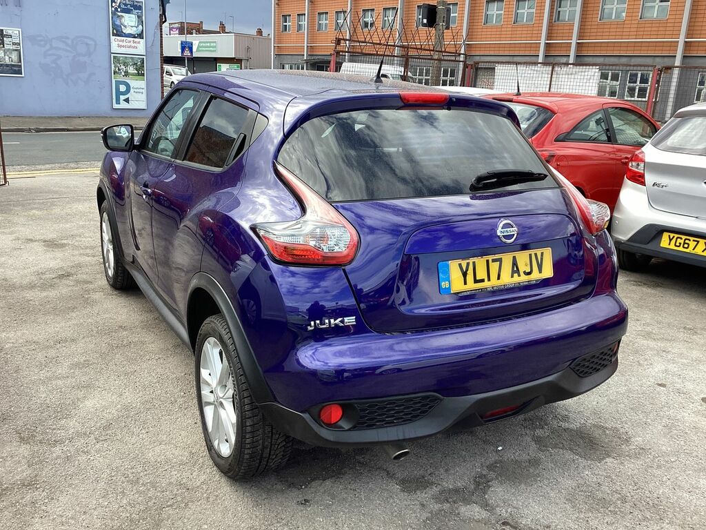 Nissan Juke Juke Hatchback YL17AJV Blue #5