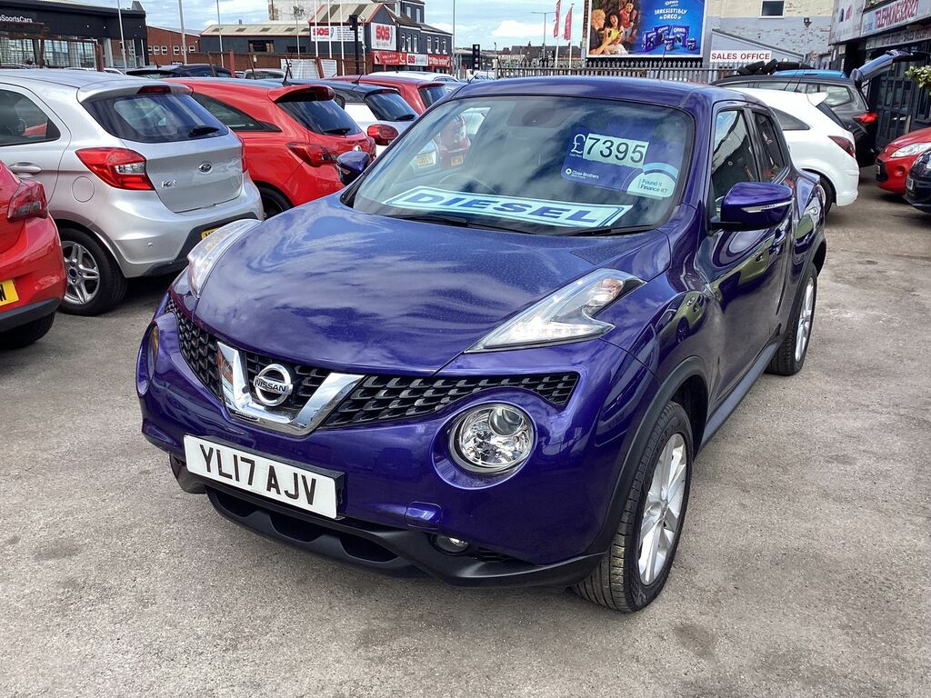 Nissan Juke Juke Hatchback YL17AJV Blue #2