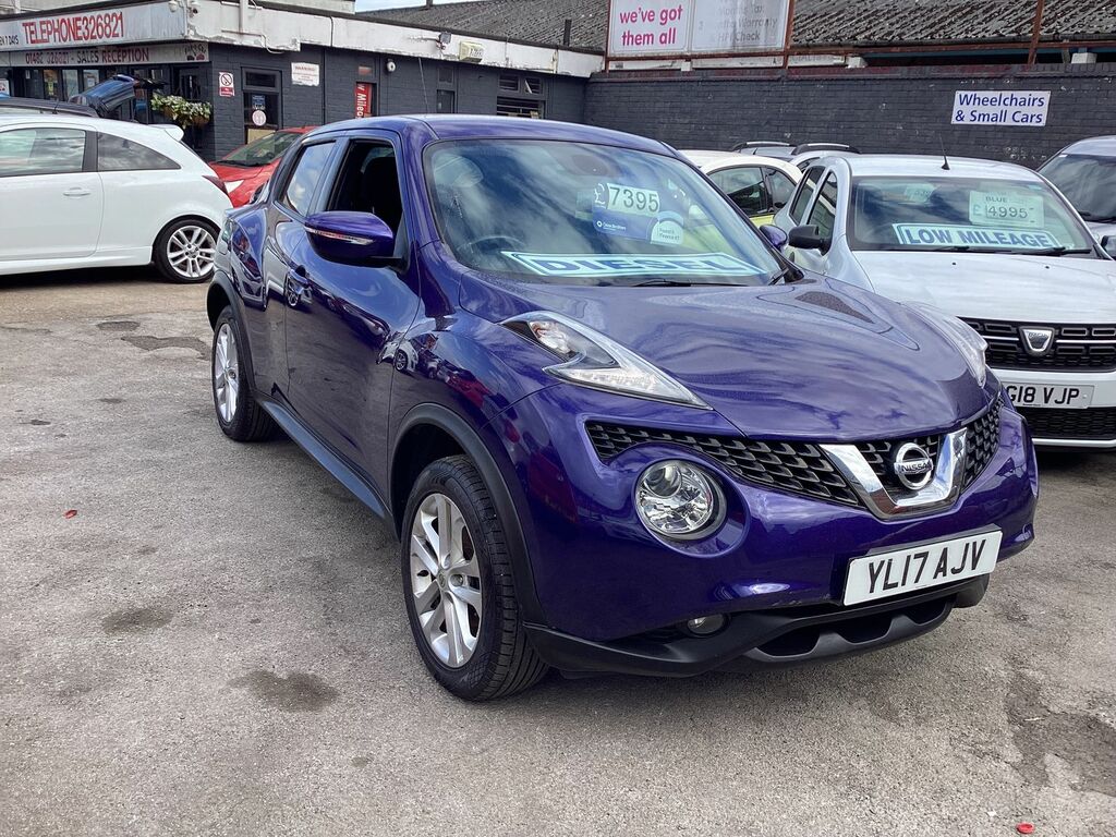 Nissan Juke Juke Hatchback YL17AJV Blue #4