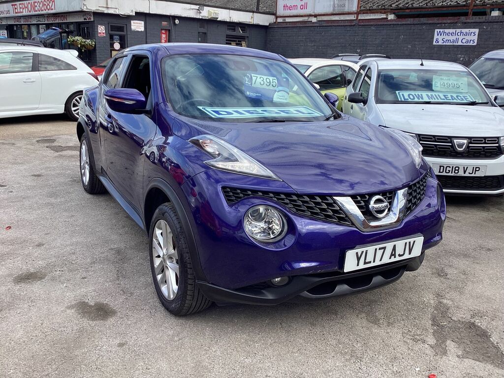 Nissan Juke Juke Hatchback YL17AJV Blue #6