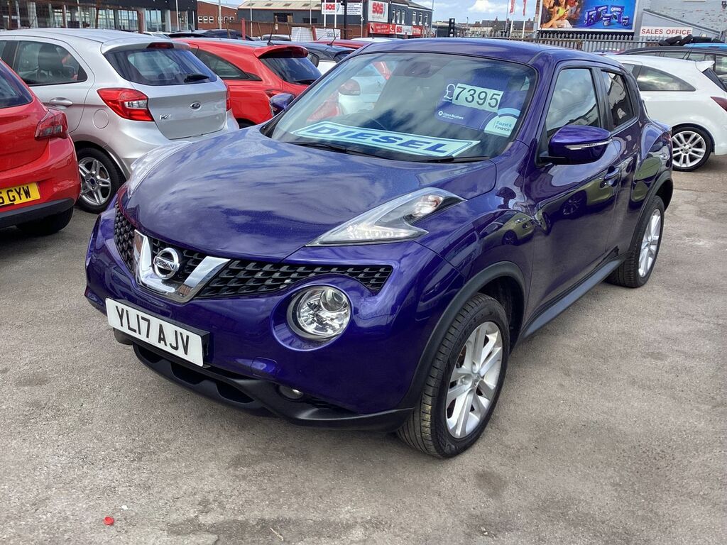 Nissan Juke Juke Hatchback YL17AJV Blue #3