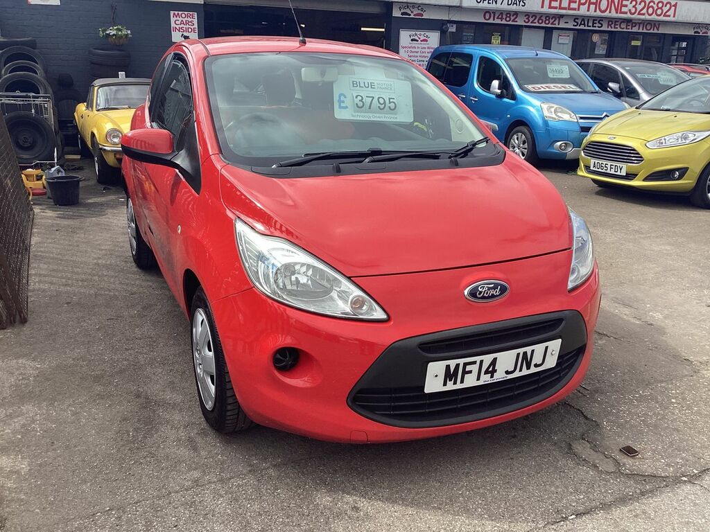 Ford KA Ka Hatchback MF14JNJ Red #2