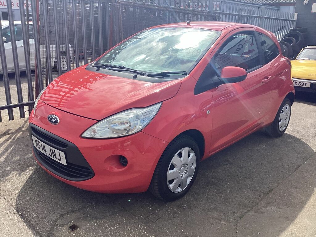 Ford KA Ka Hatchback MF14JNJ Red #3