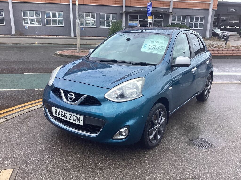 Nissan Micra Micra Hatchback Special Editions BK66ZGM Blue #3