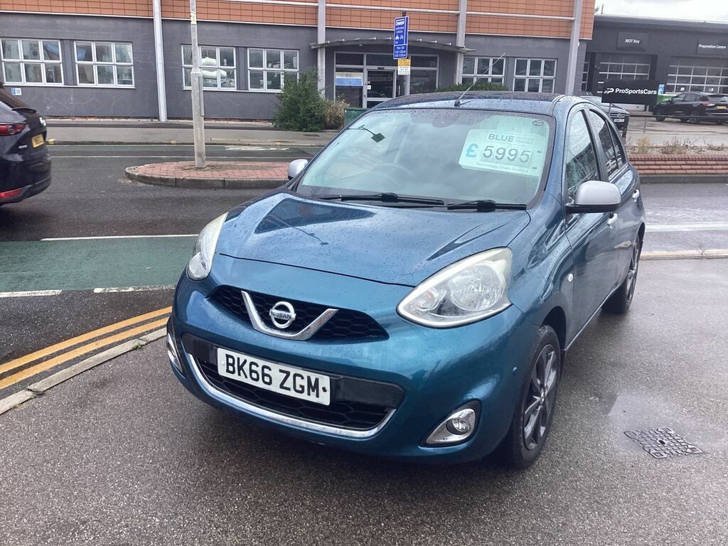 Nissan Micra Micra Hatchback Special Editions BK66ZGM Blue #2