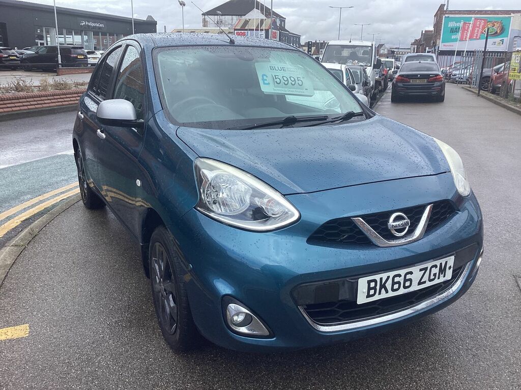 Nissan Micra Micra Hatchback Special Editions BK66ZGM Blue #5