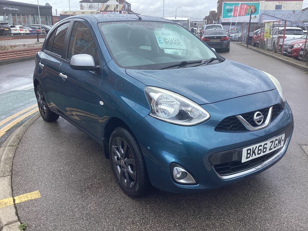 Nissan Micra Micra Hatchback Special Editions BK66ZGM Blue #4
