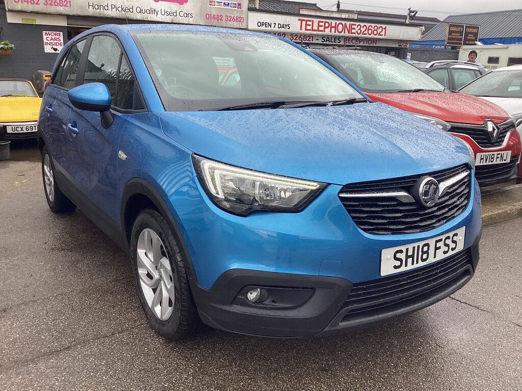 Vauxhall Crossland X Crossland X Hatchback SH18FSS Blue #4