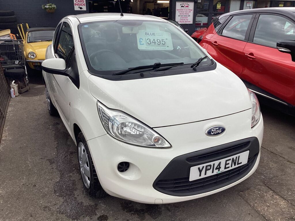 Ford KA Ka Hatchback YP14ENL White #4