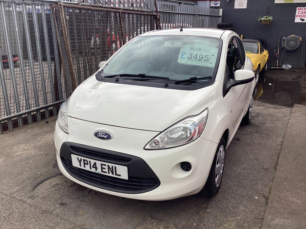 Ford KA Ka Hatchback YP14ENL White #3