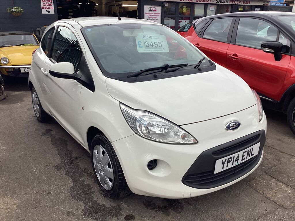 Ford KA Ka Hatchback White