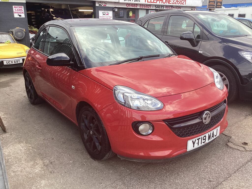 Vauxhall Adam 1.2L Adam Energised Hatchback Eu YT19WAJ Red #5