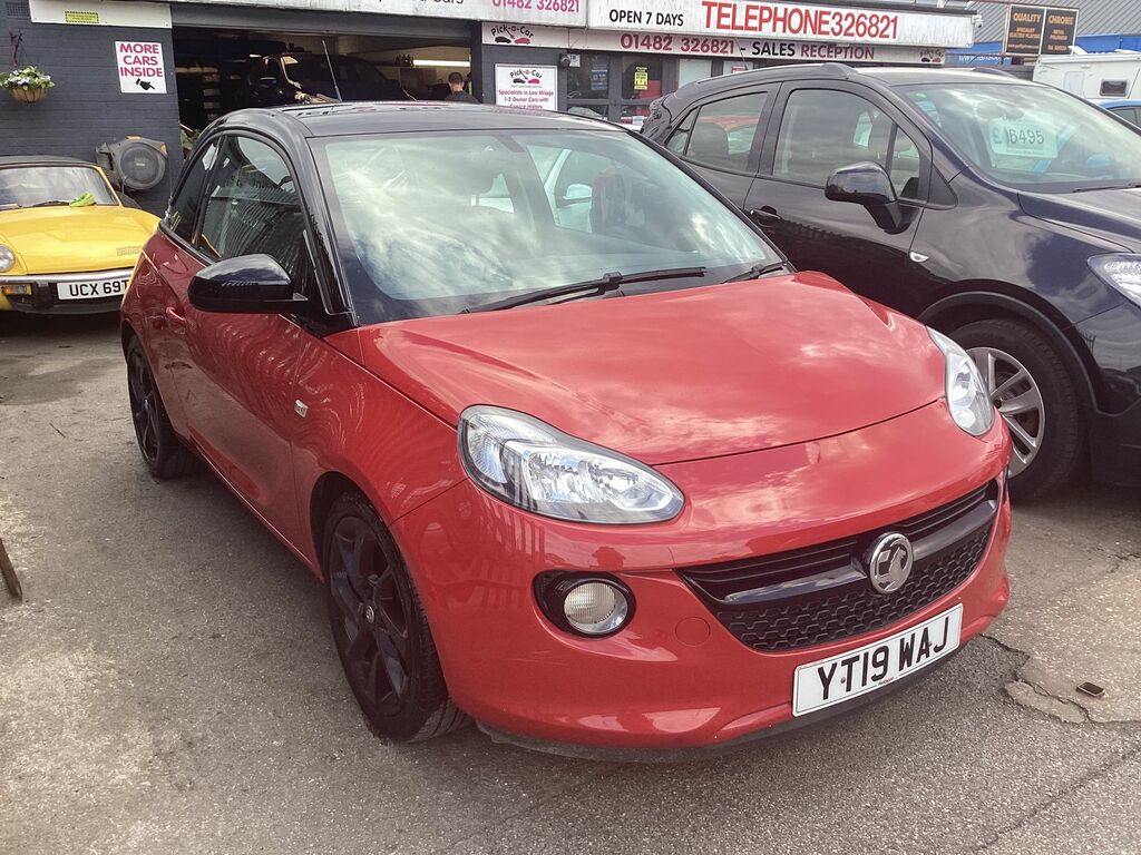Vauxhall Adam 1.2L Adam Energised Hatchback Eu YT19WAJ Red #4