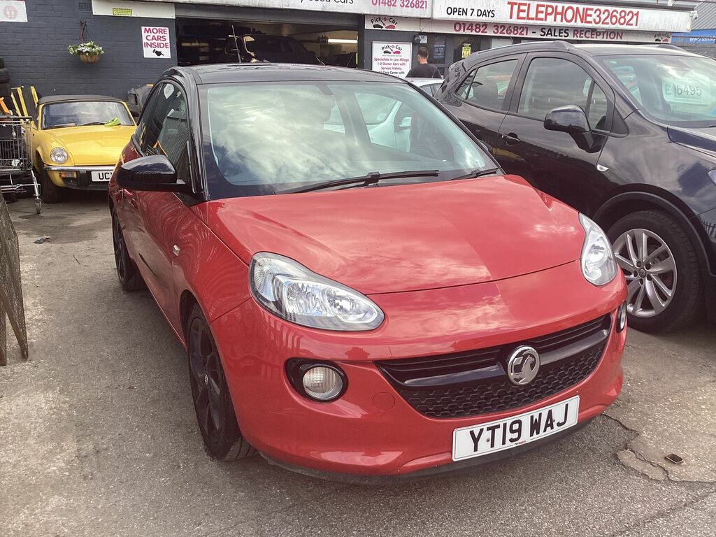 Vauxhall Adam 1.2L Adam Energised Hatchback Eu Red