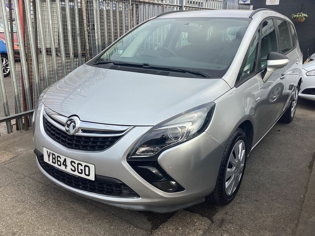 Vauxhall Zafira Tourer 2.0L Exclusive Cdti Mpv Euro 5 Silver #5