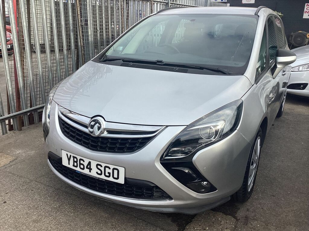 Vauxhall Zafira Tourer 2.0L Exclusive Cdti Mpv Euro 5 Silver #2