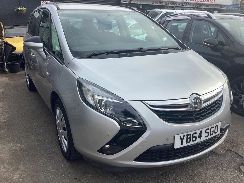 Vauxhall Zafira Tourer 2.0L Exclusive Cdti Mpv Euro 5 Silver #4