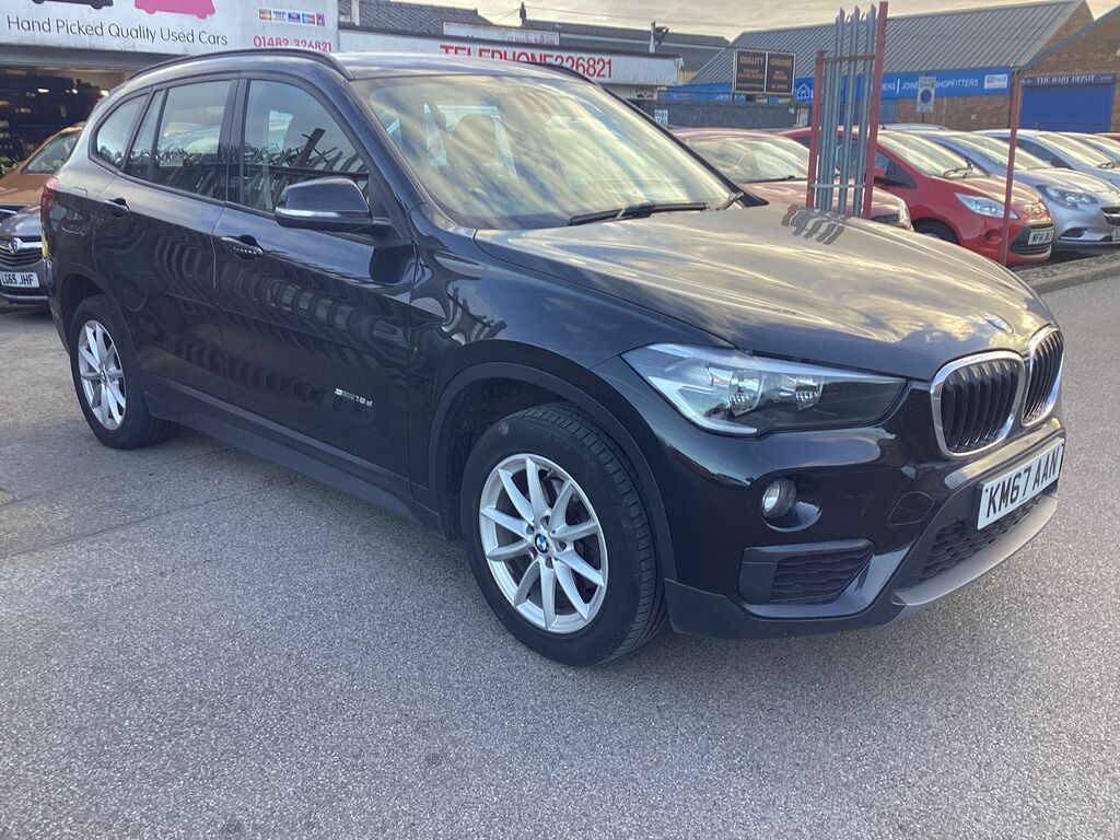 BMW X1 X1 Estate KM67AAN Black #6