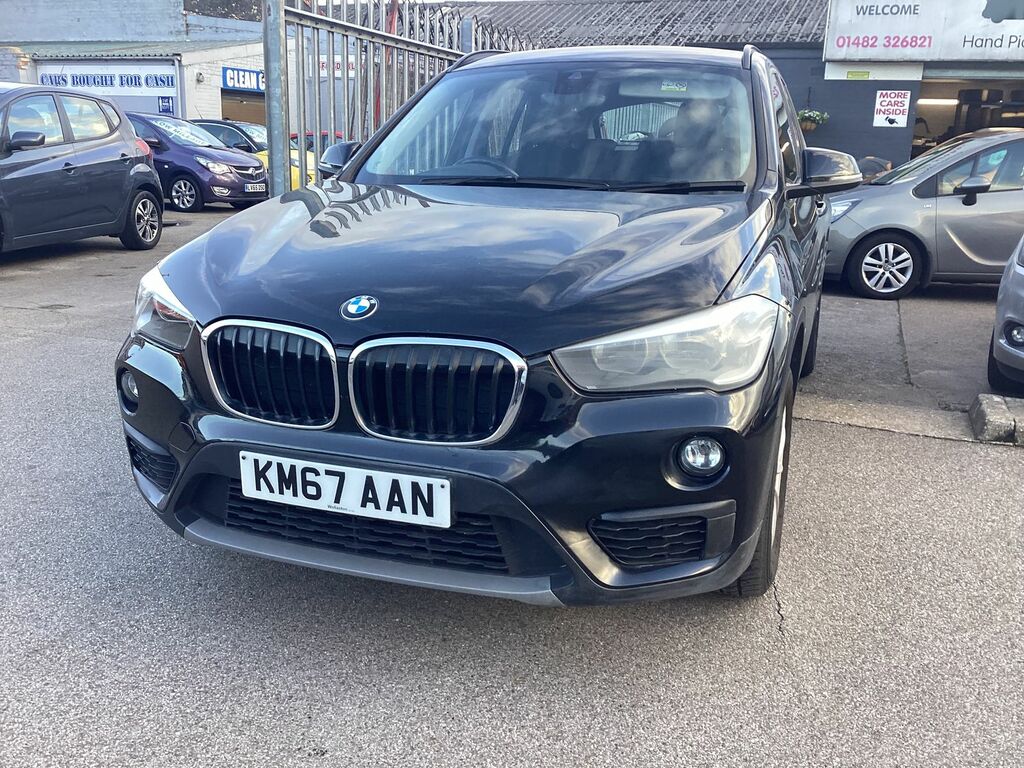 BMW X1 X1 Estate KM67AAN Black #2
