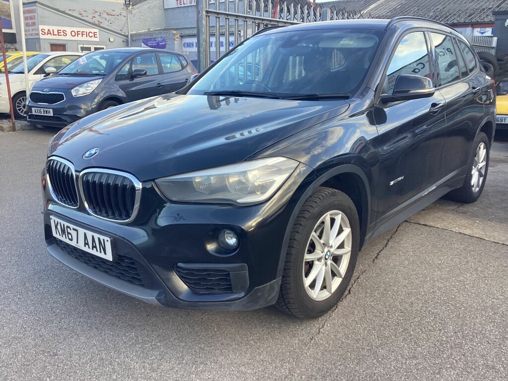 BMW X1 X1 Estate KM67AAN Black #3