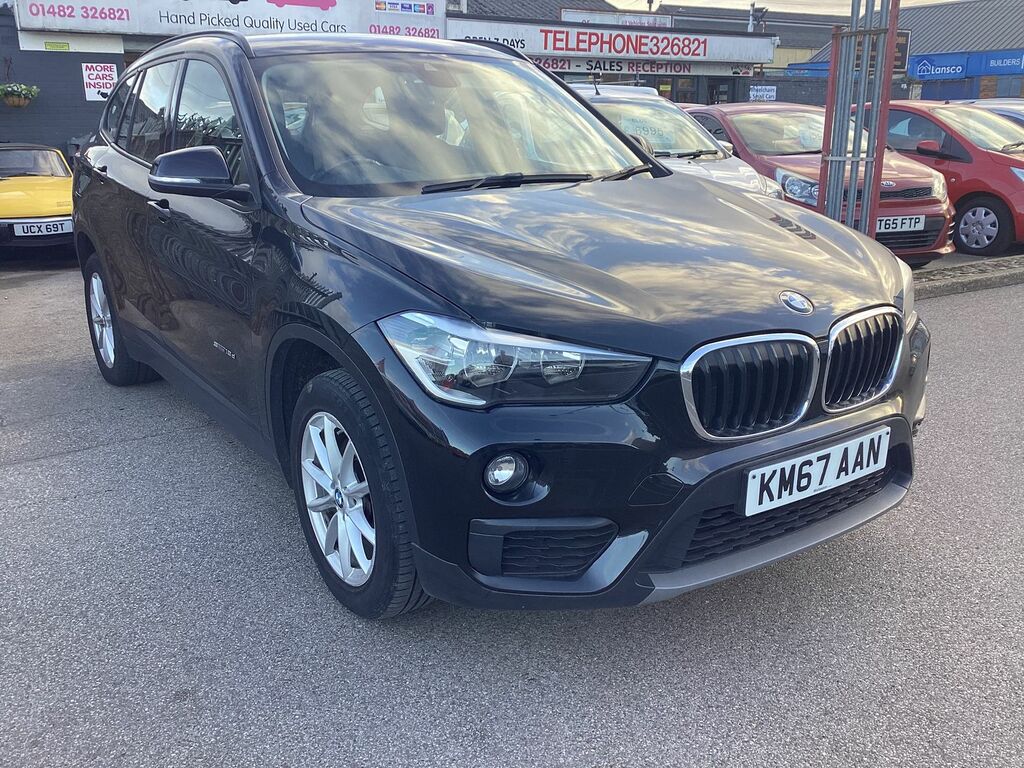 BMW X1 X1 Estate KM67AAN Black #4