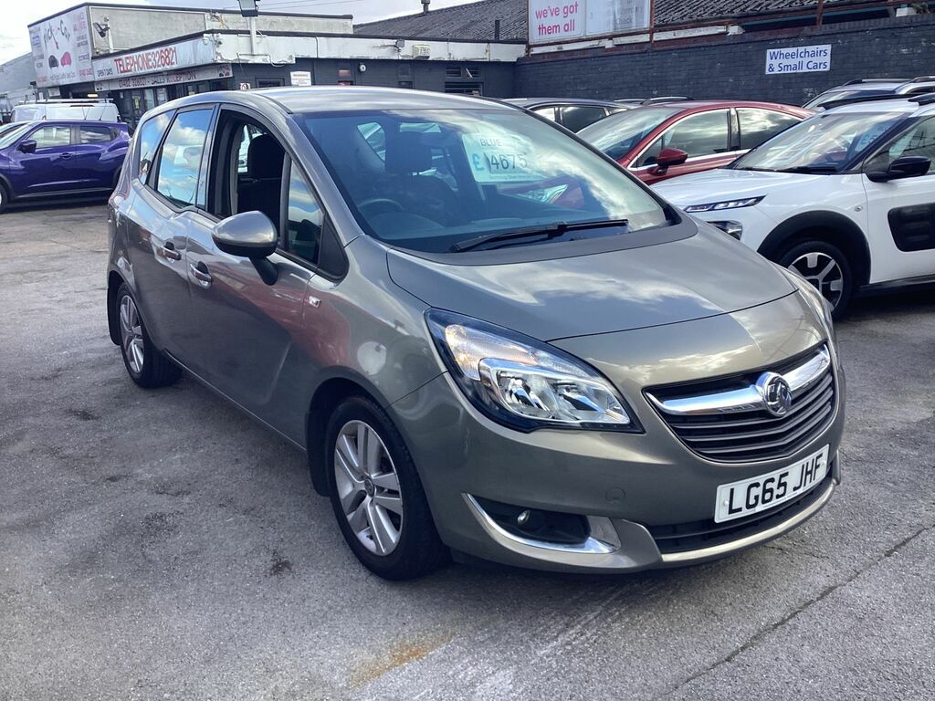 Vauxhall Meriva 1.4L Life Mpv Euro 6 99 Bhp LG65JHF Brown #2