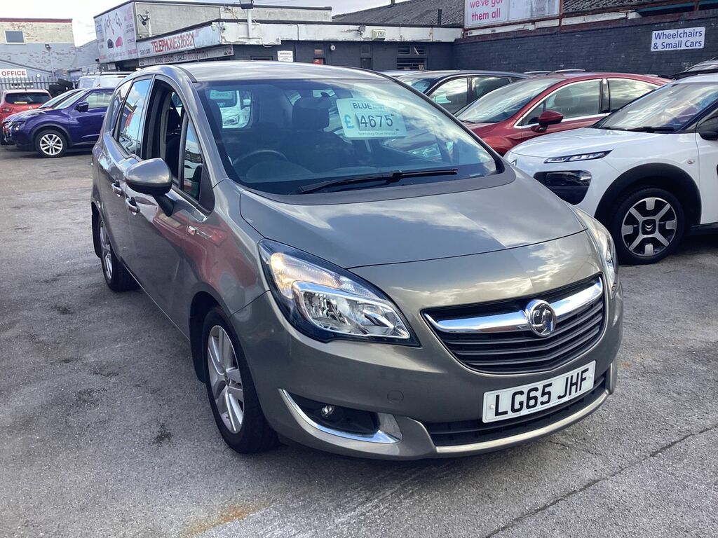 Vauxhall Meriva 1.4L Life Mpv Euro 6 99 Bhp Brown