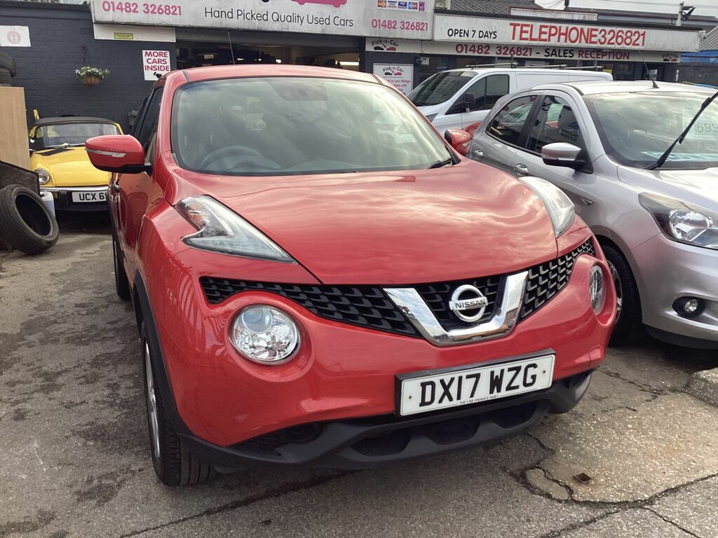 Nissan Juke 1.5L Visia Dci Suv Euro 6 110 B Red