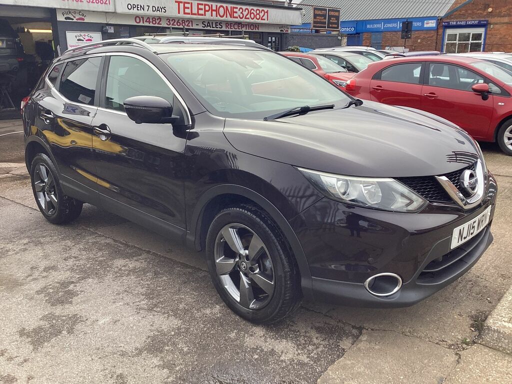 Nissan Qashqai 1.5L N-tec Dci Suv Euro 6 108 NJ15WRN Black #4