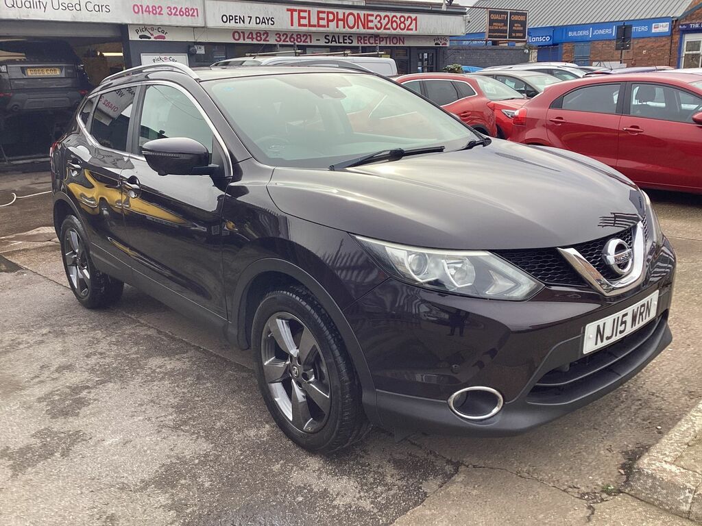 Nissan Qashqai 1.5L N-tec Dci Suv Euro 6 108 NJ15WRN Black