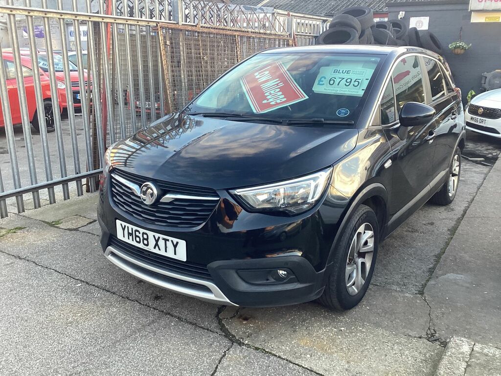 Vauxhall Crossland X 1.2L Tech Line Nav Suv Euro 6 8 YH68XTY Black #6