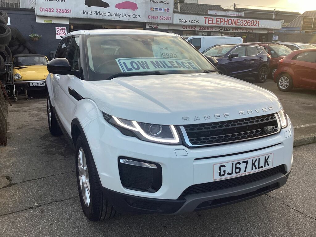 Land Rover Range Rover Evoque 2.0L Se Tech Ed4 Suv Euro 6 148 GJ67KLK White #5
