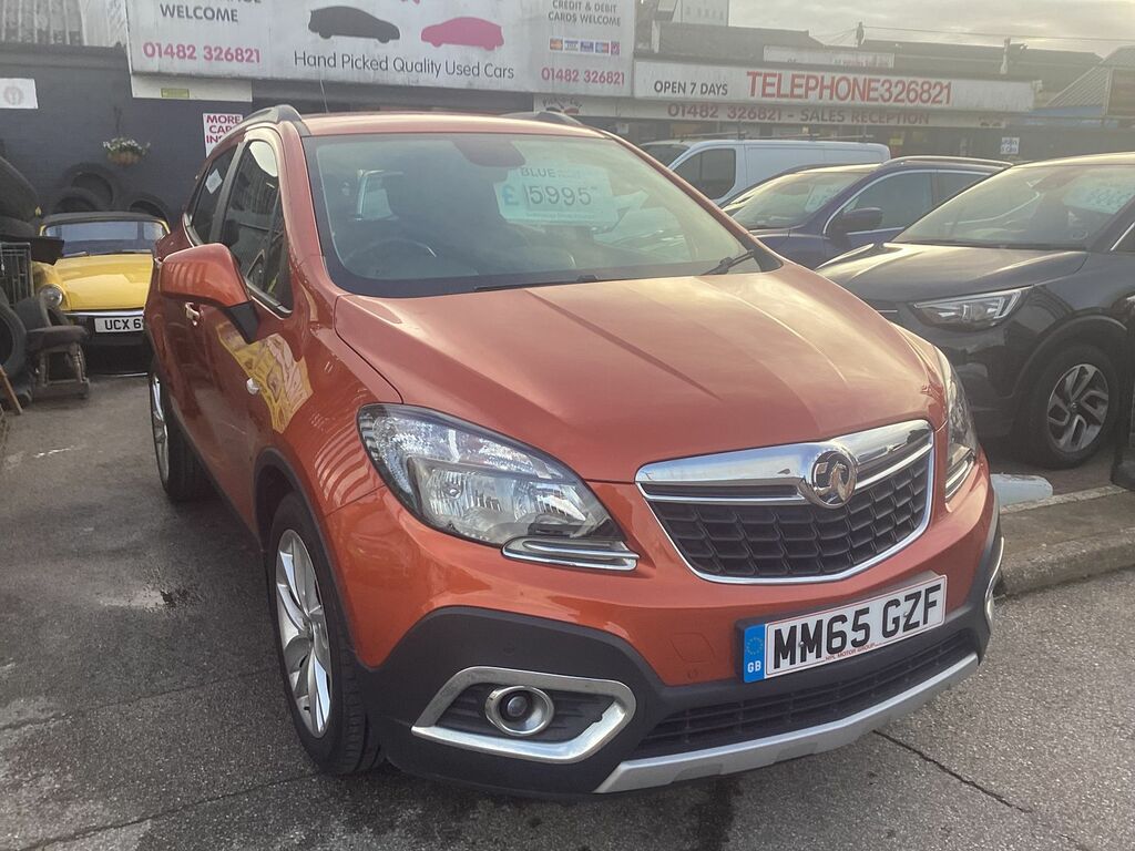 Vauxhall Mokka 1.4L Tech Line T Ss Suv Euro 6 MM65GZF Orange #4