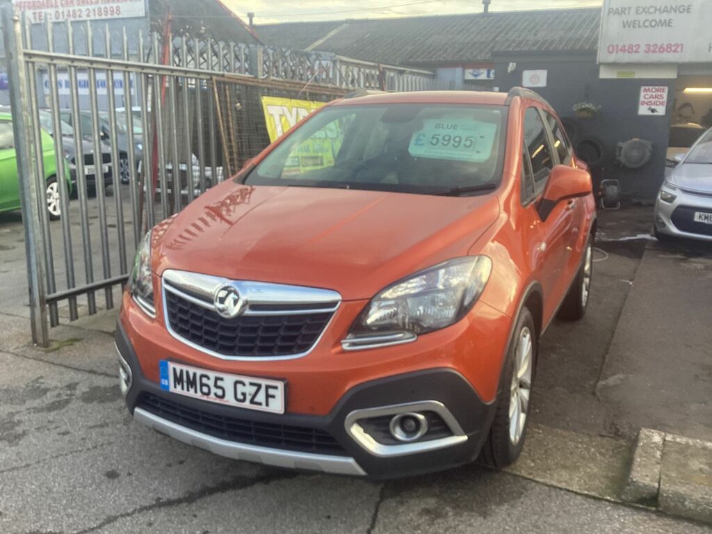Vauxhall Mokka 1.4L Tech Line T Ss Suv Euro 6 MM65GZF Orange #2