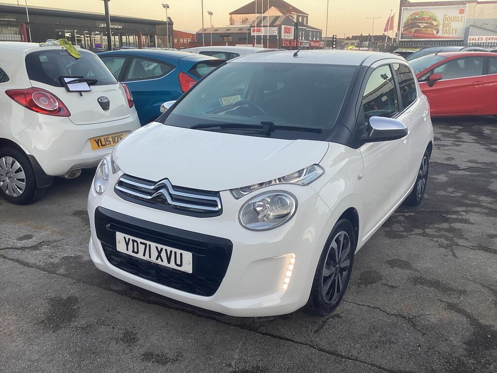 Citroen C1 1.0L Shine Hatchback Euro 6 71 YD71XVU White #5