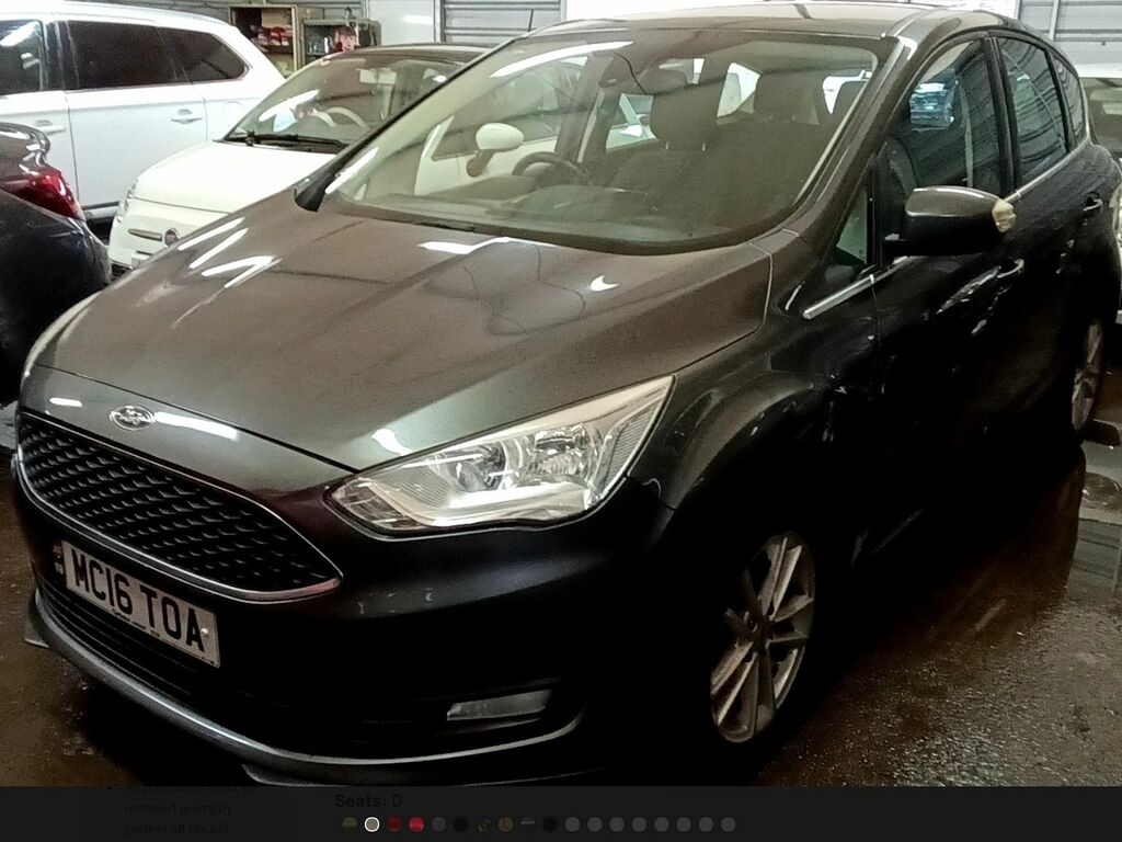 Ford C-Max 1.5L Zetec Tdci Mpv Euro 6 118 MC16TOA Grey #2