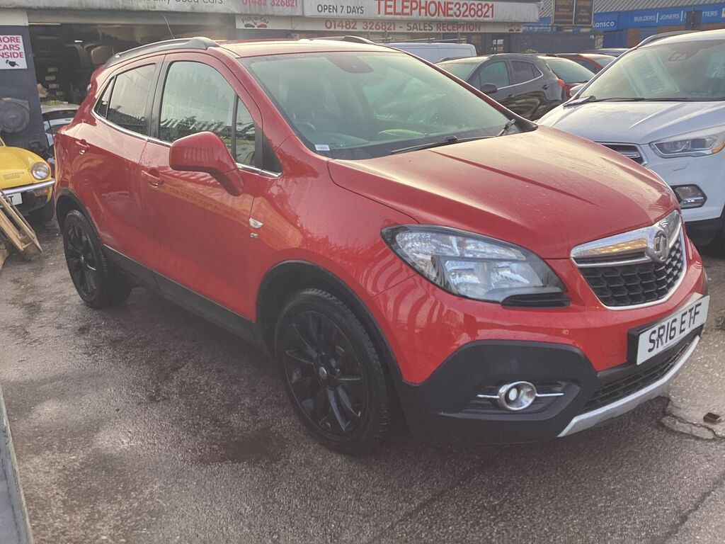 Vauxhall Mokka 1.4I Turbo Se Suv 2Wd Euro 6 S SR16ETF Red #4