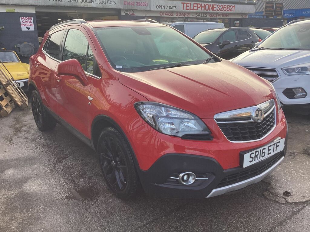 Vauxhall Mokka 1.4I Turbo Se Suv 2Wd Euro 6 S SR16ETF Red #3