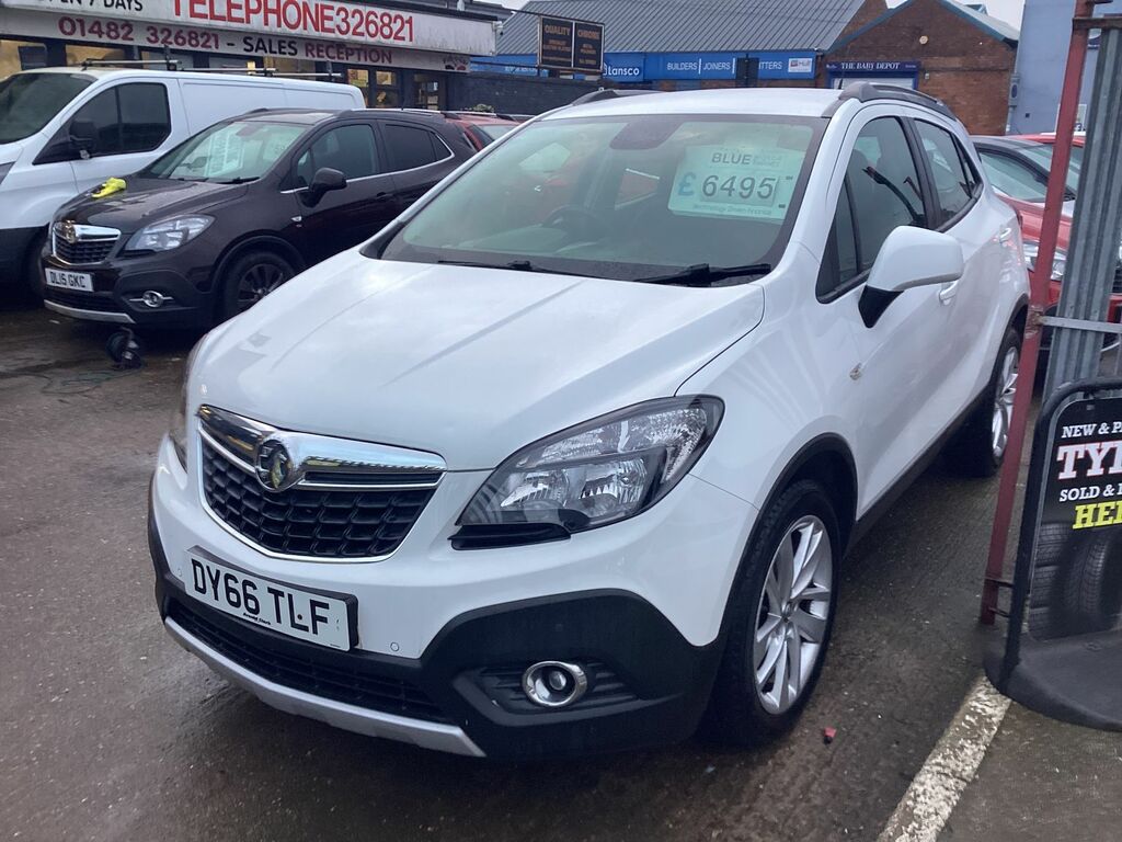 Vauxhall Mokka 1.4I Turbo Exclusiv Suv 2Wd Euro DY66TLF White #3