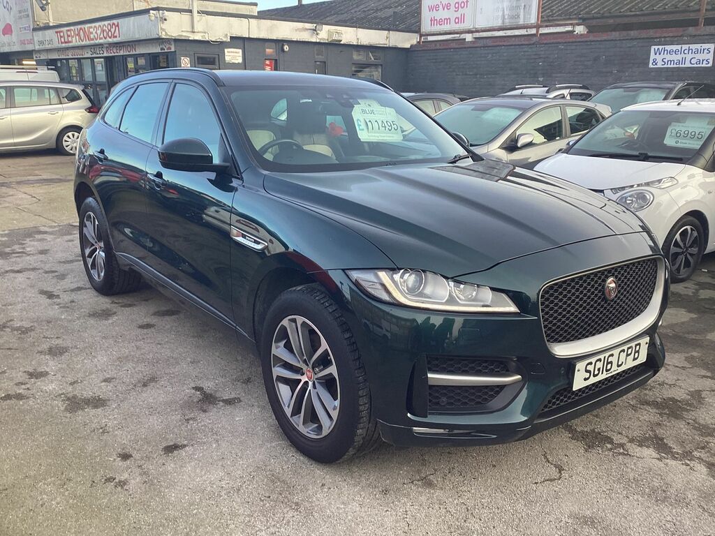 Jaguar F-Pace 2.0 D180 R-sport Suv Awd Euro 6 S Green