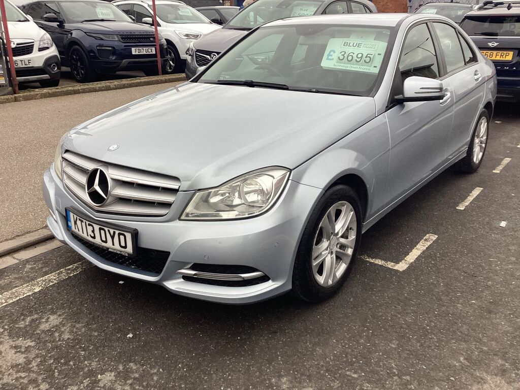 Mercedes-Benz C Class 2.1 C200 Cdi Blueefficiency Executive Se Saloon KT13OYO Silver #6