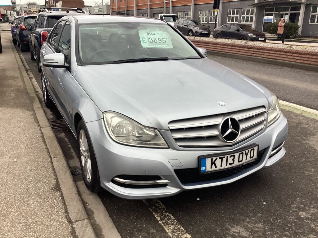 Mercedes-Benz C Class 2.1 C200 Cdi Blueefficiency Executive Se Saloon KT13OYO Silver #2