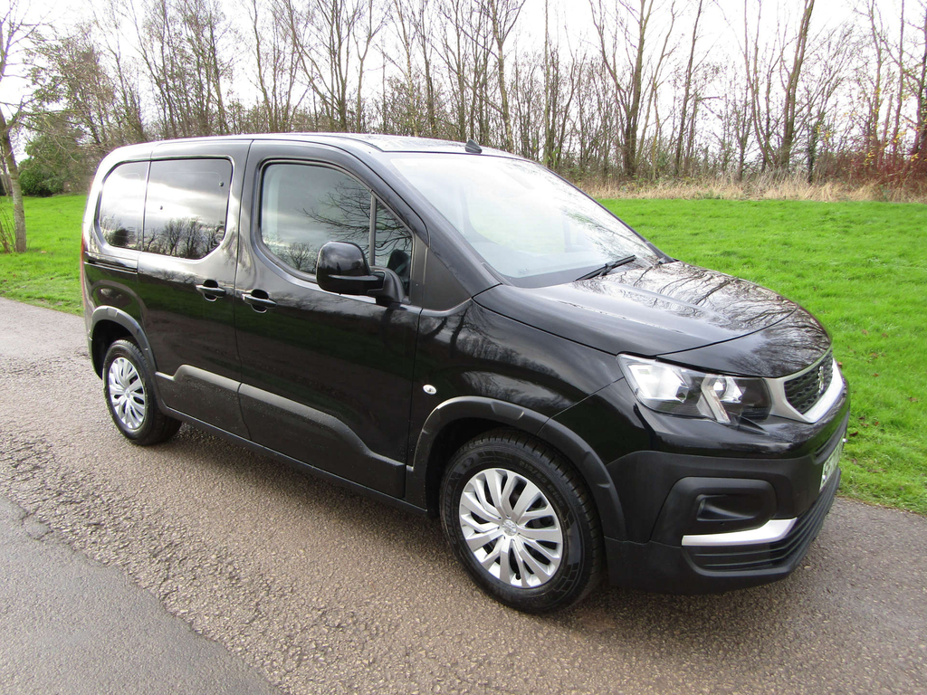 Peugeot Rifter Rare Black Hdi Wheelchair Accessible Vehicle Wav SF70NSN  #2