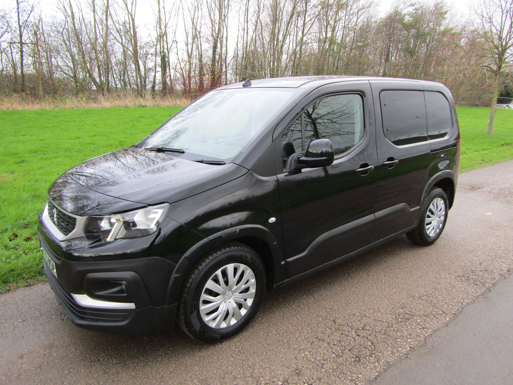 Peugeot Rifter Rare Black Hdi Wheelchair Accessible Vehicle Wav SF70NSN  #3