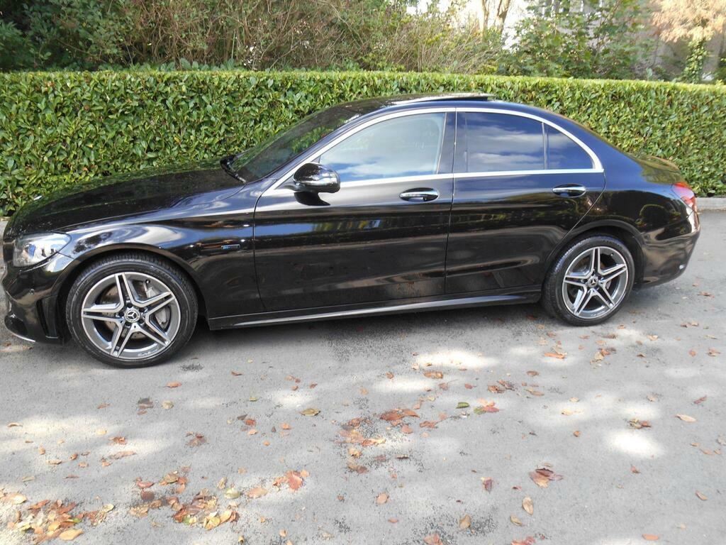 Mercedes-Benz C Class 2.0 C300de 13.5Kwh Amg Line Edition Premium Plus LP69EJX Black #2