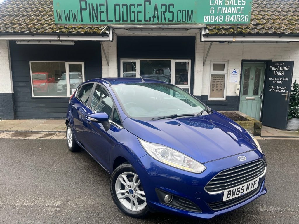 Ford Fiesta 1L Zetec Blue