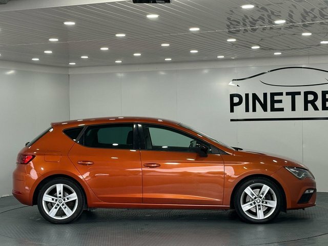 Seat Leon 2.0 Tsi Fr Hatchback Dsg Euro 6 S S WU68YDM Orange #5