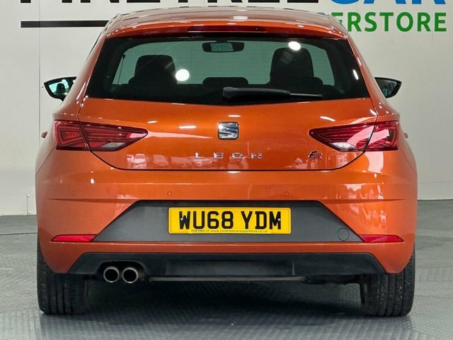 Seat Leon 2.0 Tsi Fr Hatchback Dsg Euro 6 S S WU68YDM Orange #6