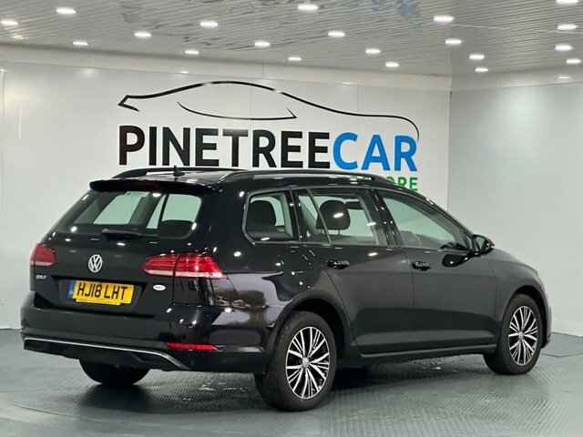 Volkswagen Golf 1.6 Tdi Se Nav Estate Euro 6 S HJ18LHT Black #4